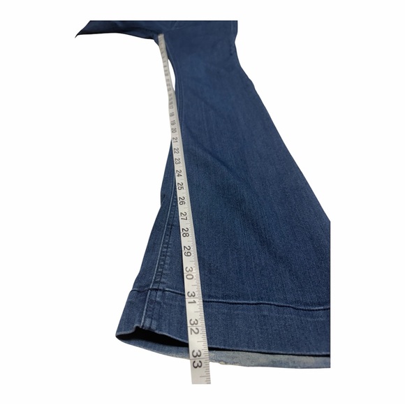 Cello Small Dark Blue Stretch Flared Women’s Jeans - Picture 5 of 7